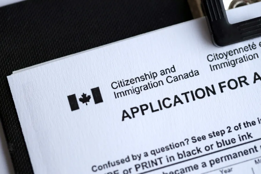 Canadian immigration application records